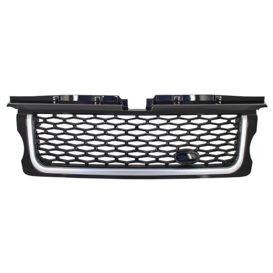 Central Grille and Side Vents Assembly  suitable for Land Rover Range Rover Sport (2005-2008) L320 Autobiography Look All Black Edition