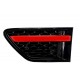 Central Grille and Side Vents Assembly suitable for Land Range Rover Sport L320 Facelift (2010-2013) Autobiography Look Black Red Edition