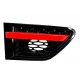Central Grille and Side Vents Assembly suitable for Land Range Rover Sport L320 Facelift (2010-2013) Autobiography Look Black Red Edition