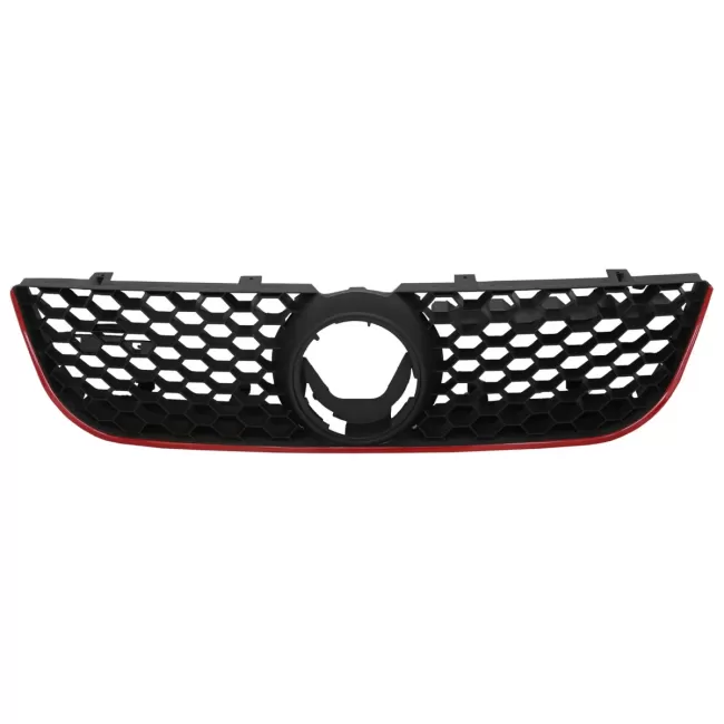 Front Central Sport Grille suitable for VW Polo 9N 9N3 (2006-2009) Honeycomb GTI Design