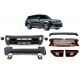 Body Kit suitable for Land Range Rover Sport L320 Facelift (2009-2013) Autobiography Design Black Red Grille Edition