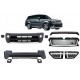 Body Kit suitable for Land Range Rover Sport L320 Facelift (2009-2013) Autobiography Design Black Silver Grille Edition