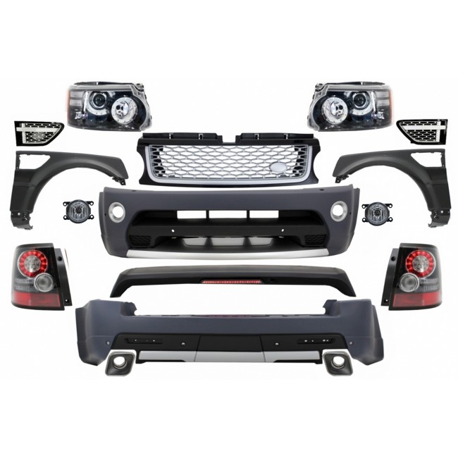 Complete Conversion Retrofit Body Kit suitable for Land Range Rover Sport L320 Facelift (2009-2013) Autobiography Design