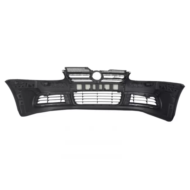 Front Bumper suitable for VW Golf V 5 (2003-2007) Jetta (2005-2010) R32 Piano Glossy Black Grill
