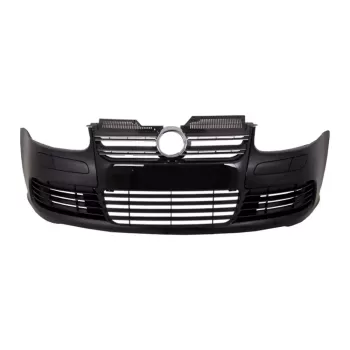 Front Bumper suitable for VW Golf V 5 (2003-2007) Jetta (2005-2010) R32 Piano Glossy Black Grill