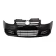 Front Bumper suitable for VW Golf V 5 (2003-2007) Jetta (2005-2010) R32 Piano Glossy Black Grill