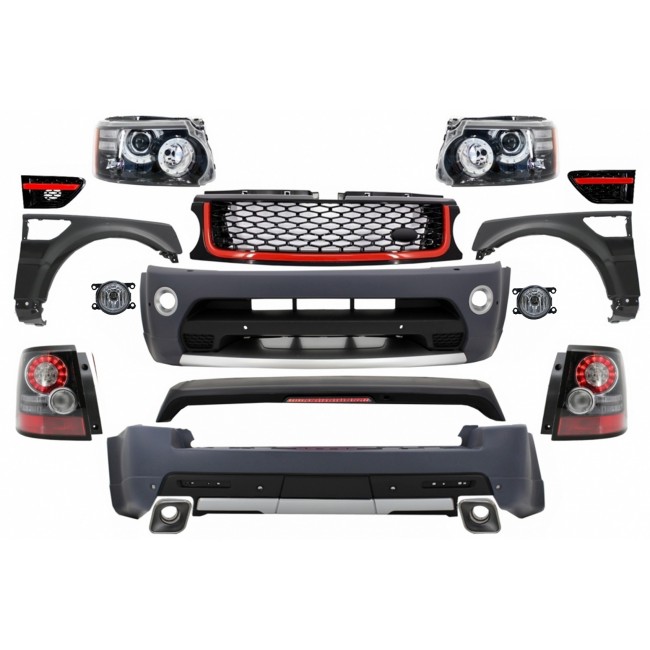 Complete Conversion Retrofit Body Kit suitable for Land Range Rover Sport L320 Facelift (2009-2013) Autobiography Design