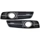 Fog Lamp Covers Side Grilles suitable for Audi A3 Facelift 8P1 (2008-2012) S3 Sline Design