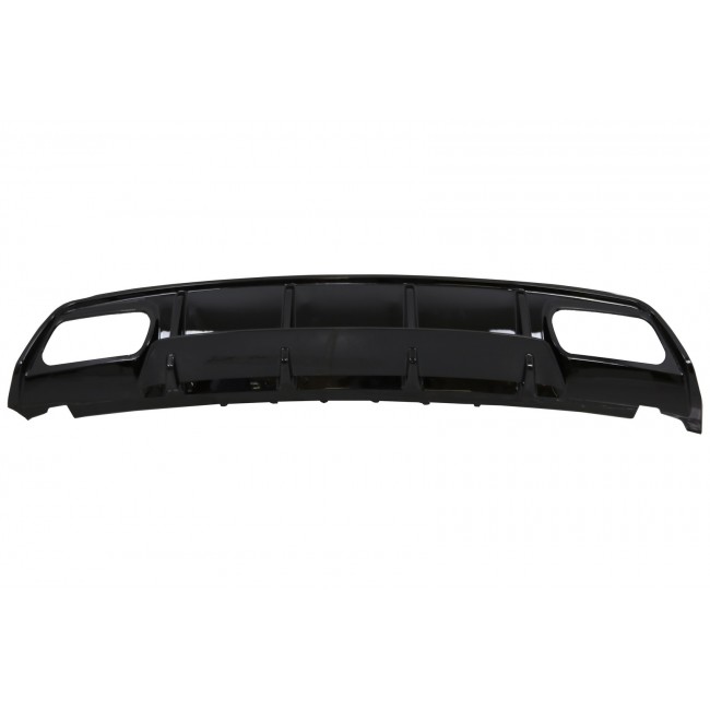 Valance Rear Diffuser Black Edition suitable for Mercedes A-Class W176 Facelift (2012-2018) A45 Design