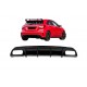 Valance Rear Diffuser Black Edition suitable for Mercedes A-Class W176 Facelift (2012-2018) A45 Design