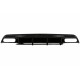 Rear Diffuser with Muffler Tips Black suitable for Mercedes A-Class W176 (2012-2015) A45 Facelift Design