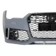 Front Bumper suitable for Audi A7 4G Facelift (2015-2018) RS7 Design With Grille