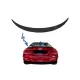 Trunk Boot Lid Spoiler suitable for Mercedes CLA C117 W117 (2013-2018) Shiny Black