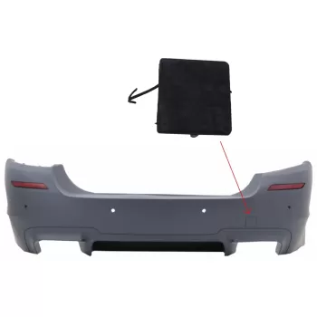 Tow Hook Cover Rear Bumper suitable for BMW 5 Series F10 F11 (2011-2017) M5 Design