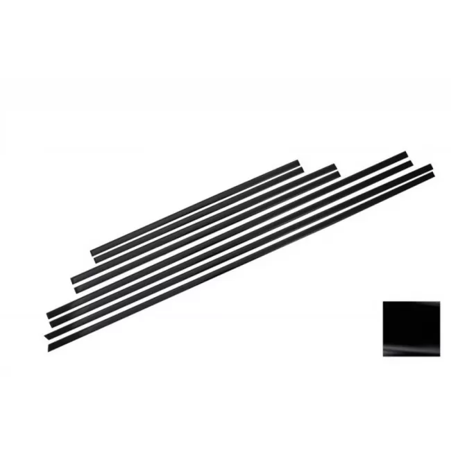 Add On Door Moldings Strips with Side Decals Sticker Vinyl Matte Black and Turning Lights suitable for Mercedes G-Class W463 (1989-2015)
