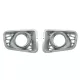 Fog Lamp Covers suitable for Land Rover Range Rover Vogue III L322 (2010-2012) Autobiography Design Silver Edition