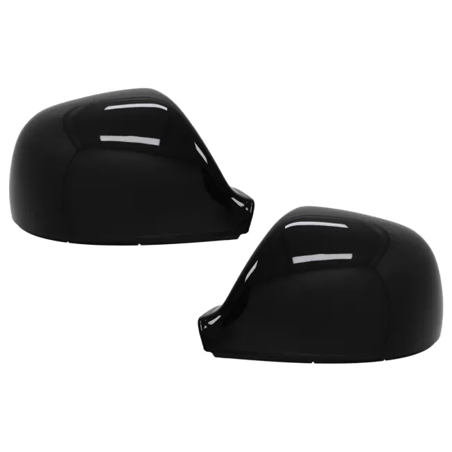 Mirror Covers suitable for VW Amarok (2010-2020) Transporter Multivan T5 Facelift (2010-2015) Transporter T6 (2016-2018) Piano Black