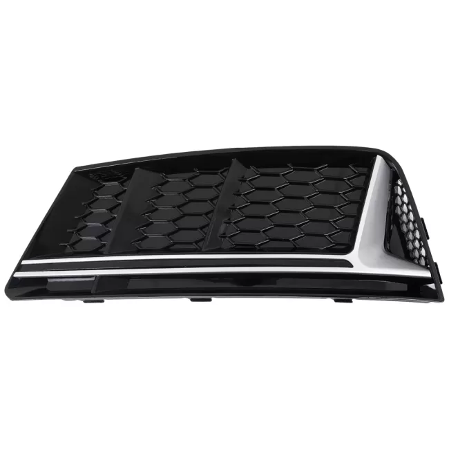 Bumper Lower Grille Covers Side Grilles suitable for Audi A4 B9 Sedan Avant (2016-2018) RS4 Design