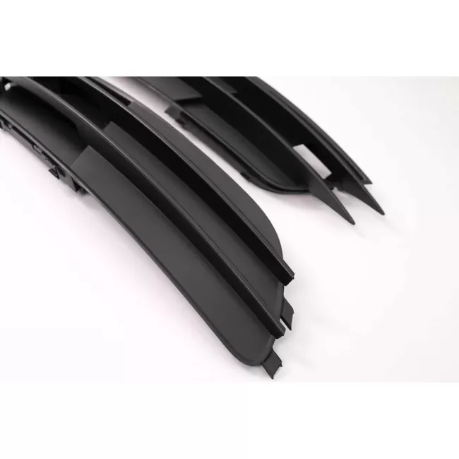 Bumper Lower Grille Covers Side Grilles suitable for Audi A6 C7 4G (2012-2015) Without ACC