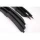 Bumper Lower Grille Covers Side Grilles suitable for Audi A6 C7 4G (2012-2015) Without ACC