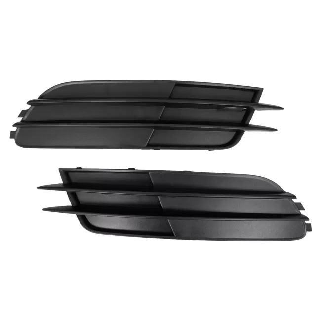 Bumper Lower Grille Covers Side Grilles suitable for Audi A6 C7 4G (2012-2015) Without ACC