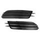 Bumper Lower Grille Covers Side Grilles suitable for Audi A6 C7 4G (2012-2015) Without ACC
