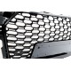 Badgeless Front Grille suitable for Audi A5 F5 (2017-2019) RS Design Piano Black
