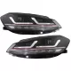 Osram Full LED Headlights LEDriving suitable for VW Golf 7.5 Facelift (2017-2020) GTI Look upgrade for Halogen with Dynamic Sequential Turning Lights