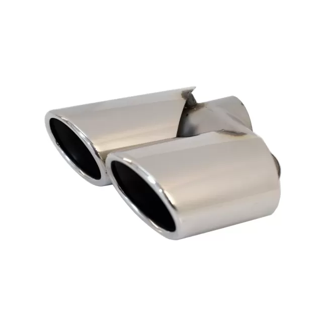 Exhaust Muffler Tips Tailpipes suitable for Audi Q5 8R (11.2008-2016) SQ5 Design Chrome