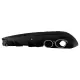 Rear Bumper Diffuser with Exhaust Muffler Tips suitable for Mercedes C-Class W205 S205 Sport Line (2014-2020) C43 Design