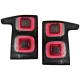 Full LED Taillights suitable for Range Rover Vogue L405 (2013-2017) Facelift Design Clear