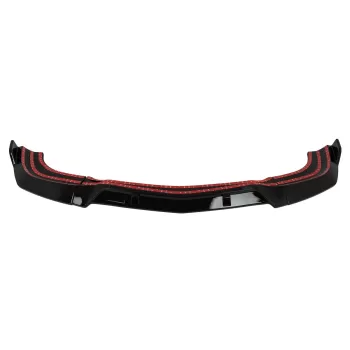 Front Bumper Lip suitable for Mercedes C-Class W204 S204 C204 Facelift (2011-2015) Piano Black