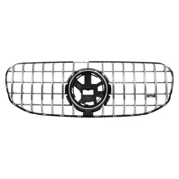 Front Grille suitable for Mercedes GLS SUV X167 (2019-2023) GT-R Panamericana Design Chrome