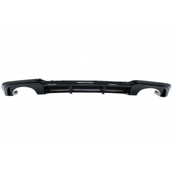 Rear Bumper Valance Diffuser suitable for Audi A3 8V Facelift (2016-2019) Sedan Cabrio RS3 Design only S-line Bumper Piano Black