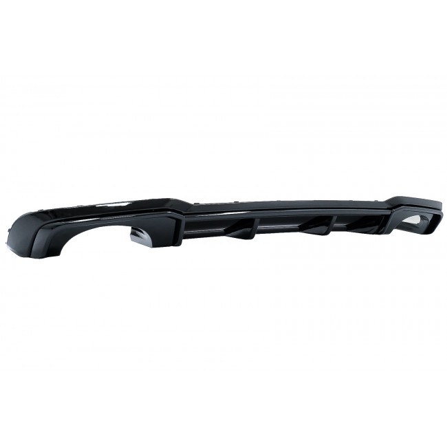 Rear Bumper Valance Diffuser suitable for Audi A3 8V Facelift (2016-2019) Sedan Cabrio RS3 Design only S-line Bumper Piano Black