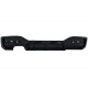 Rear Bumper Spoiler Valance Diffuser Left Double Outlet suitable for BMW 1 Series F20 F21 LCI (2015-2019) Piano Black