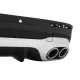 Rear Diffuser with Exhaust Tips suitable for Mercedes GLB X247 SUV (2020-up) 45 S Design