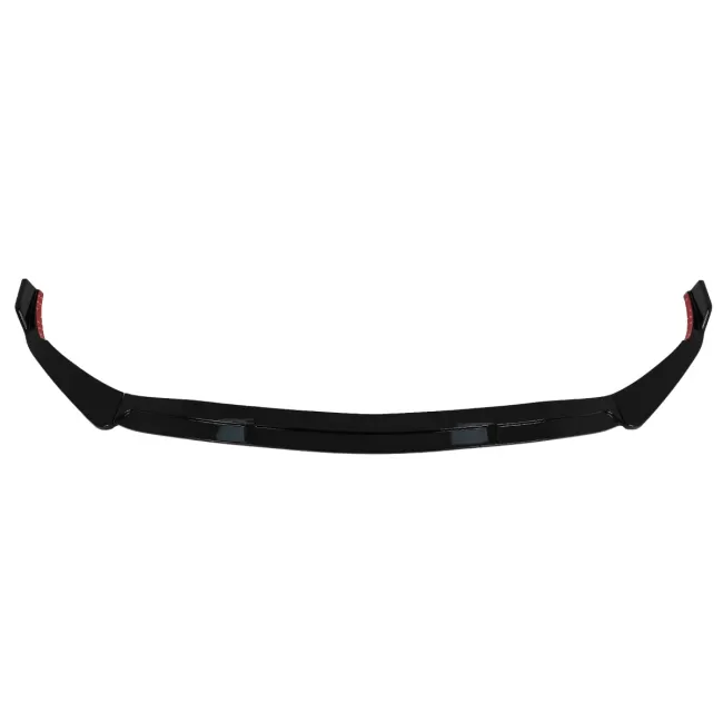 Front Bumper Spoiler Lip suitable for Mercedes C-Class W206 S206 Sport Line (2021-Up) Piano Black