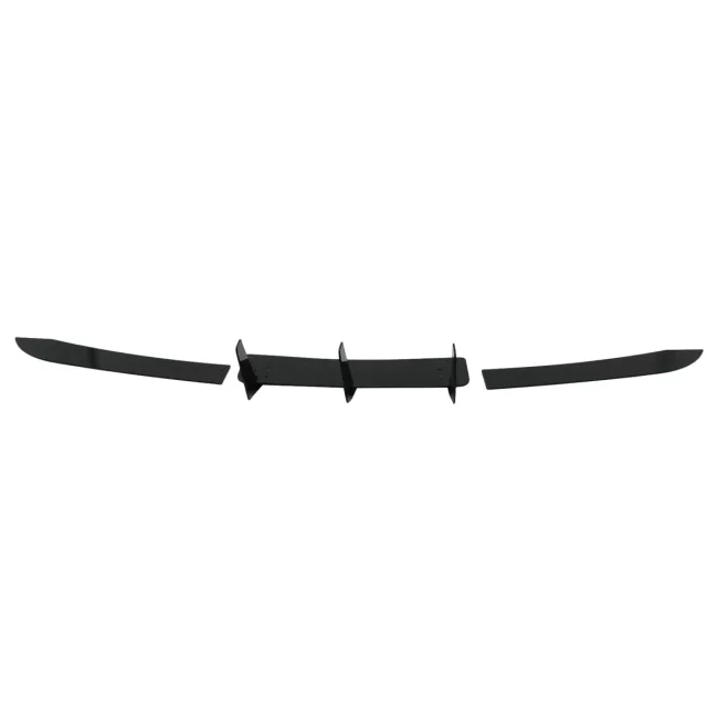 Rear Bumper Extension Diffuser suitable for Mercedes C-Class W204 C204 Limousine Coupe (2012-2014) Piano Black