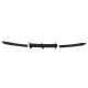 Rear Bumper Extension Diffuser suitable for Mercedes C-Class W204 C204 Limousine Coupe (2012-2014) Piano Black