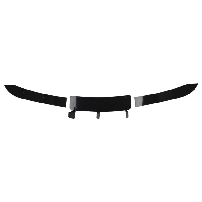 Rear Bumper Extension Diffuser suitable for Mercedes C-Class W204 C204 Limousine Coupe (2012-2014) Piano Black