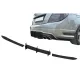 Rear Bumper Extension Diffuser suitable for Mercedes C-Class W204 C204 Limousine Coupe (2012-2014) Piano Black