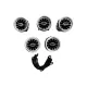 Front Side AC Vent Grilles 64 colors suitable for Mercedes C-Class W205 GLC SUV X253 W253 (2014-2018)