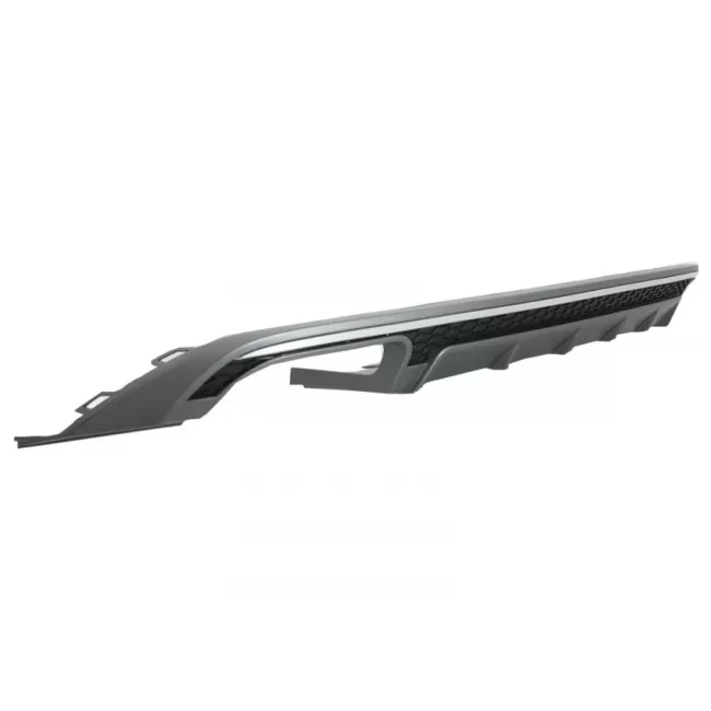 Rear Bumper Valance Diffuser suitable for Audi A6 4G Facelift Limousine Avant (2015-2018) S6 Design