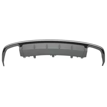 Rear Bumper Valance Diffuser suitable for Audi A6 4G Facelift Limousine Avant (2015-2018) S6 Design