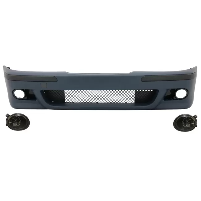 Front Bumper suitable for BMW 5 Series E39 (1995-2003) with Fog Lights Smoke Lens M5 Look