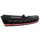 Central Badgeless Grille with LED Headlights Sequential Dynamic Turning Lights suitable for VW Golf 7.5 VII Facelift (2017-up) GTI Design Red And Chrome