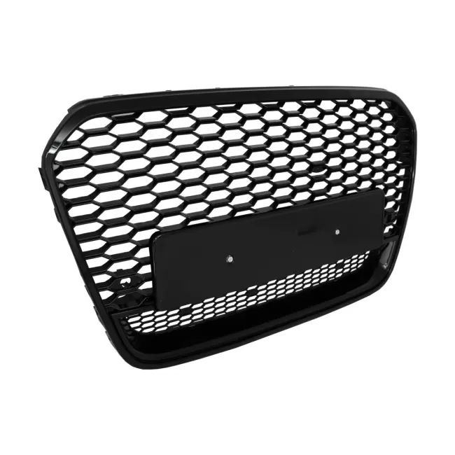 Front Grille suitable for Audi A6 C7 4G Pre-Facelift (2011-2014) RS6 Design Piano Black