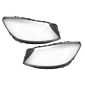 Headlights Lens Glasses suitable for Mercedes S-Class W222 Facelift (2017-2020) Clear