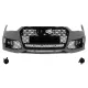 Front Bumper With Central Grille suitable for Audi A7 4G Facelift (2015-2018) RS7 Design
